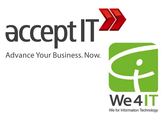 acceptIT und We4IT intensivieren Zusammenarbeit acceptIT und We4IT intensivieren Zusammenarbeit