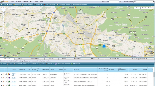 C-Track: Neue ONLINE-Version C-Track: Neue ONLINE-Version