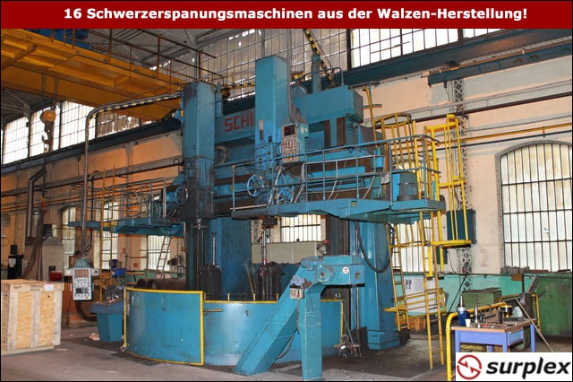Maschinen für die Schwerzerspanung (Walzen-Herstellung) Maschinen für die Schwerzerspanung (Walzen-Herstellung)