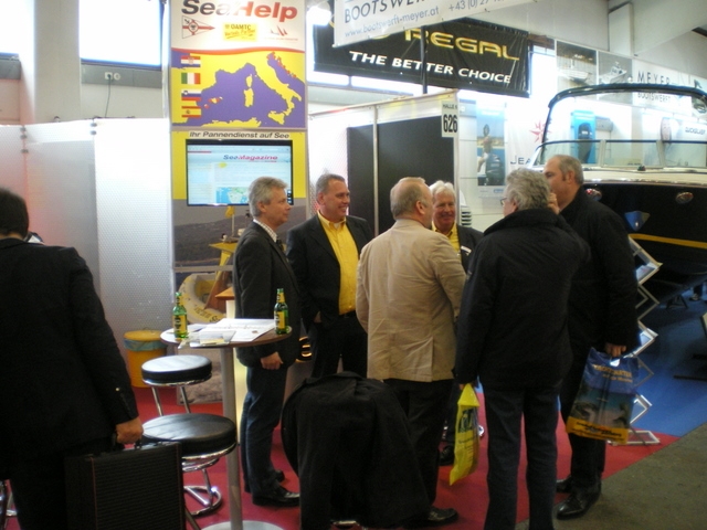 Boot Tulln 2011: SeaHelp, der Pannendienst für Kroatien, Slowenien, Norditalien und den Balearen mit