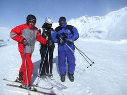 Skifahren am Mölltaler Gletscher Skifahren am Mölltaler Gletscher