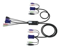 CS52A 2-Port Hybrid KVM-Switch mit Audio CS52A 2-Port Hybrid KVM-Switch mit Audio