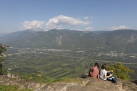 Ausblick beim Wandern 