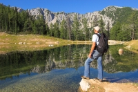Wanderer auf dem Petzen Wanderer auf dem Petzen
