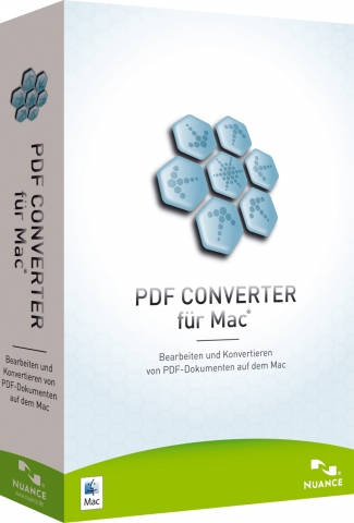 Nuance bringt PDF Converter für Mac auf den Markt Nuance bringt PDF Converter für Mac auf den Markt