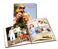 XL Fotobuch und Fotoalbum in 30x30 cm