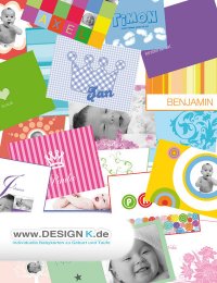 Geburtskarten von DESIGN K Geburtskarten von DESIGN K