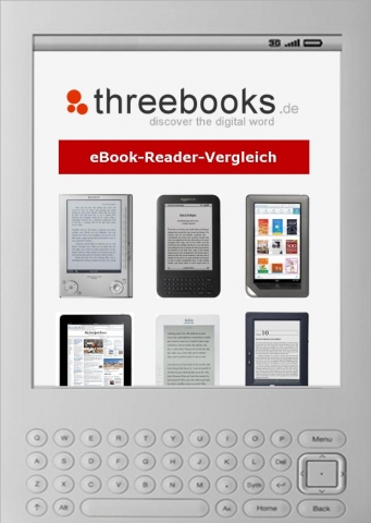 threebooks.de startet eBook-Reader-Vergleich mitüber 170 Geräten threebooks.de startet eBook-Reader-Vergleich mitüber 170 Geräten