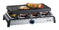 Der neue Raclette-Partygrill von SEVERIN ist ab Oktober 2007 für ca. 59,99 Euro im Handel erhältlich Der neue Raclette-Partygrill von SEVERIN ist ab Oktober 2007 für ca. 59,99 Euro im Handel erhältlich