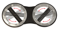 Das neue Speed-Wheel mit 360 grad-Griffen Das neue Speed-Wheel mit 360 grad-Griffen