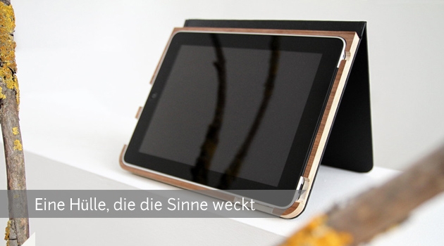 Handgemachte Designer Buchhülle für Apple Ipad® bei promobo® Handgemachte Designer Buchhülle für Apple Ipad® bei promobo®