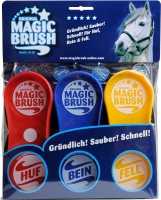 MagicBrush- Pferdebürsten Set ideal für den Fellwechsel MagicBrush- Pferdebürsten Set ideal für den Fellwechsel