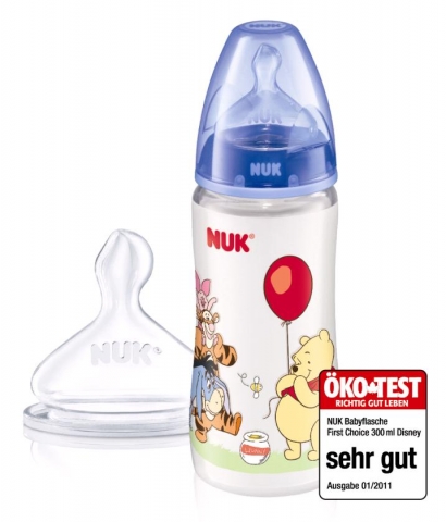 Höchste Qualität und Sicherheit:  NUK FIRST CHOICE Flaschen erhalten ein