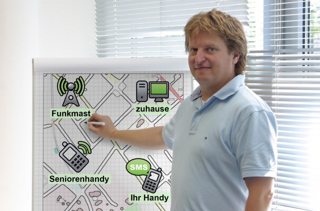 Demenz: Handy-Ortung sorgt als sanfte Kontrolle für ein Plus an Sicherheit Demenz: Handy-Ortung sorgt als sanfte Kontrolle für ein Plus an Sicherheit