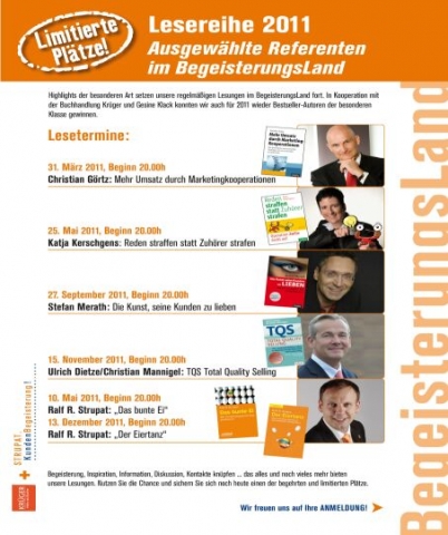 Leserreihe 2011 Leserreihe 2011