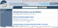 Nachrichten auf Medinfo - aktuell und Themenzentriert