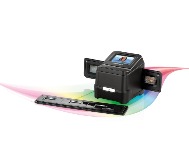 SOMIKON Mobiler Dia-&Negativ-Scanner mit Akku, SD-Slot&Touchscreen SOMIKON Mobiler Dia-&Negativ-Scanner mit Akku, SD-Slot&Touchscreen