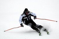 Der 8-fache deutschen Skiweltrekordhalter Christian Flühr