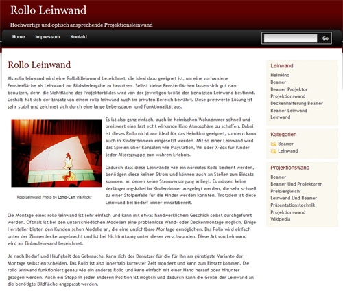 Neues Informationsreiches Portalüber Rollo Leinwand Neues Informationsreiches Portalüber Rollo Leinwand