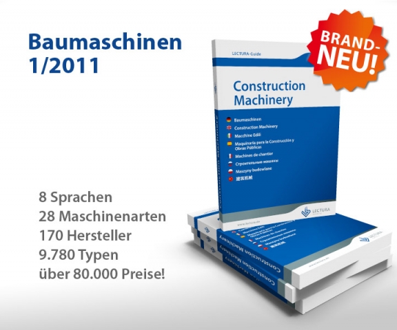 LECTURA-Guide Baumaschinen 1/2011 LECTURA-Guide Baumaschinen 1/2011