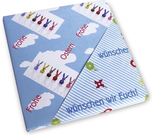 Das hat selbst der Osterhase noch nicht gesehen: Selbst gemachtes Geschenkpapier für die ganz besond Das hat selbst der Osterhase noch nicht gesehen: Selbst gemachtes Geschenkpapier für die ganz besond