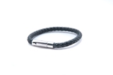 Ampli5 Energiearmband aus schwarzem Leder Ampli5 Energiearmband aus schwarzem Leder
