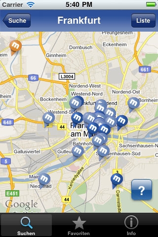 iPhone/iPad-App für den iPhone/iPad-App für den