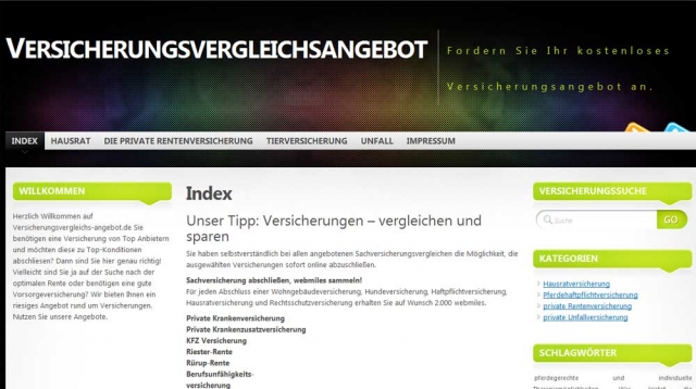 Der Hausrat-Versicherung-Vergleich Der Hausrat-Versicherung-Vergleich