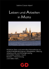 Buchcover | leben und Arbeiten in Malta Buchcover | leben und Arbeiten in Malta