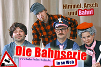 Schulle, Olli Neumann, Finn Gauger und Katja Keßler sind Deutschlands erste Bahnserie