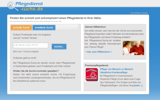Wie finde ich den richtigen Pflegedienst ?