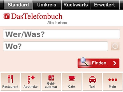 DasTelefonbuch erweitert sein App-Angebot auf BlackBerry DasTelefonbuch erweitert sein App-Angebot auf BlackBerry