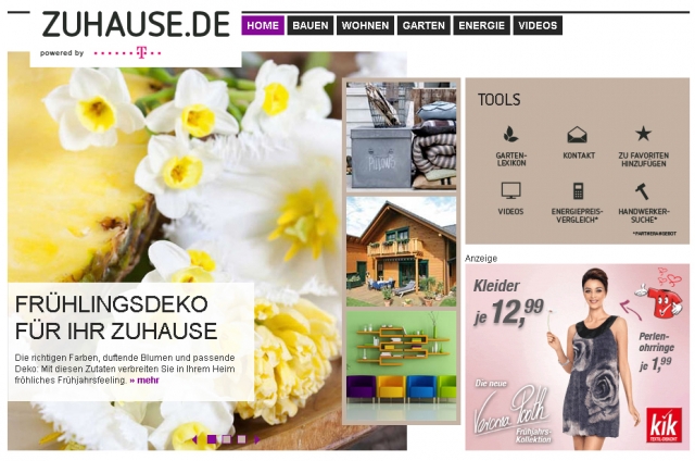 Endlich ZUHAUSE.DE!