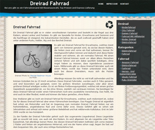 Portal Dreirad Fahrrad informiertüber Neuigkeiten Portal Dreirad Fahrrad informiertüber Neuigkeiten