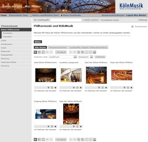 Hast Du Töne, Bilder, Videos: KölnMusik startet neues Media Asset Management Hast Du Töne, Bilder, Videos: KölnMusik startet neues Media Asset Management