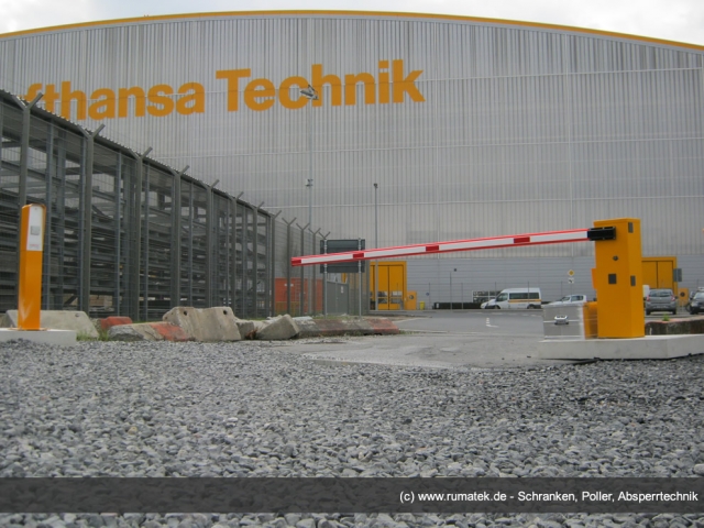 Rumatek installiert batteriebetriebene Schranke am Flughafen Frankfurt: innovative Schrankenanlage Rumatek installiert batteriebetriebene Schranke am Flughafen Frankfurt: innovative Schrankenanlage