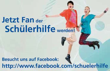 DIe Schülerhilfe ist ab sofort auch auf Facebook DIe Schülerhilfe ist ab sofort auch auf Facebook