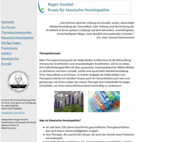 Heilpraxis für Klassische Homöopathie in München eröffnet Heilpraxis für Klassische Homöopathie in München eröffnet