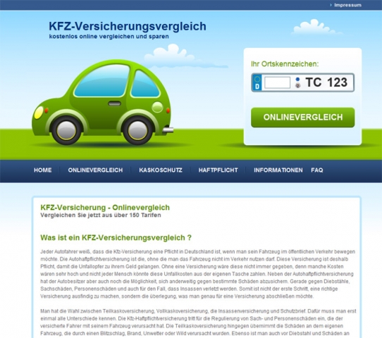 Der KFZ-Versicherungsvergleich Der KFZ-Versicherungsvergleich