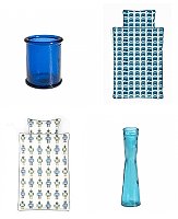 Blau - Trendfarbe 2011 - im Design-Shop brave flower Blau - Trendfarbe 2011 - im Design-Shop brave flower