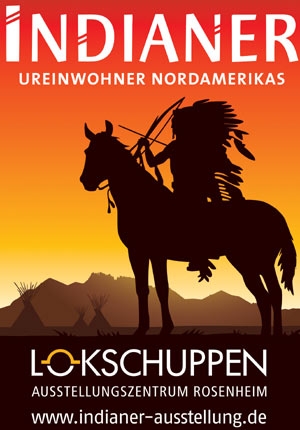 Große Indianerausstellung in Rosenheim: Anschleichkurs, Indianersprache und Gesichtsbemalung Große Indianerausstellung in Rosenheim: Anschleichkurs, Indianersprache und Gesichtsbemalung