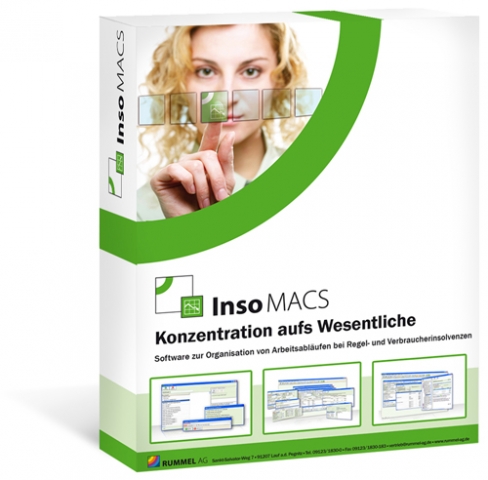 InsoMACS, die Software für Insolvenzverwalter -Neue Version, komplettüberarbeitet!