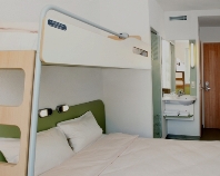 Ein Etap-Zimmer im Cocoon-Design. Ein Etap-Zimmer im Cocoon-Design.