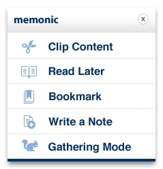 Innovative Zusatzfunktionen: Memonic sagt mit seinem neuen Web Clipper dem Datenwust im Web den Kamp Innovative Zusatzfunktionen: Memonic sagt mit seinem neuen Web Clipper dem Datenwust im Web den Kamp