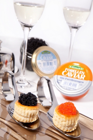 Caviar als Köstlichkeit zu Ostern