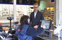Kassensituation bei FrischeParadies mit AWEK