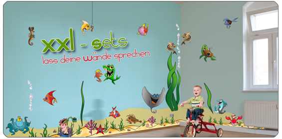 Die Unterwasserwelt: Eine von zahlreichen Themenwelten von www.mywallstyle.de Die Unterwasserwelt: Eine von zahlreichen Themenwelten von www.mywallstyle.de