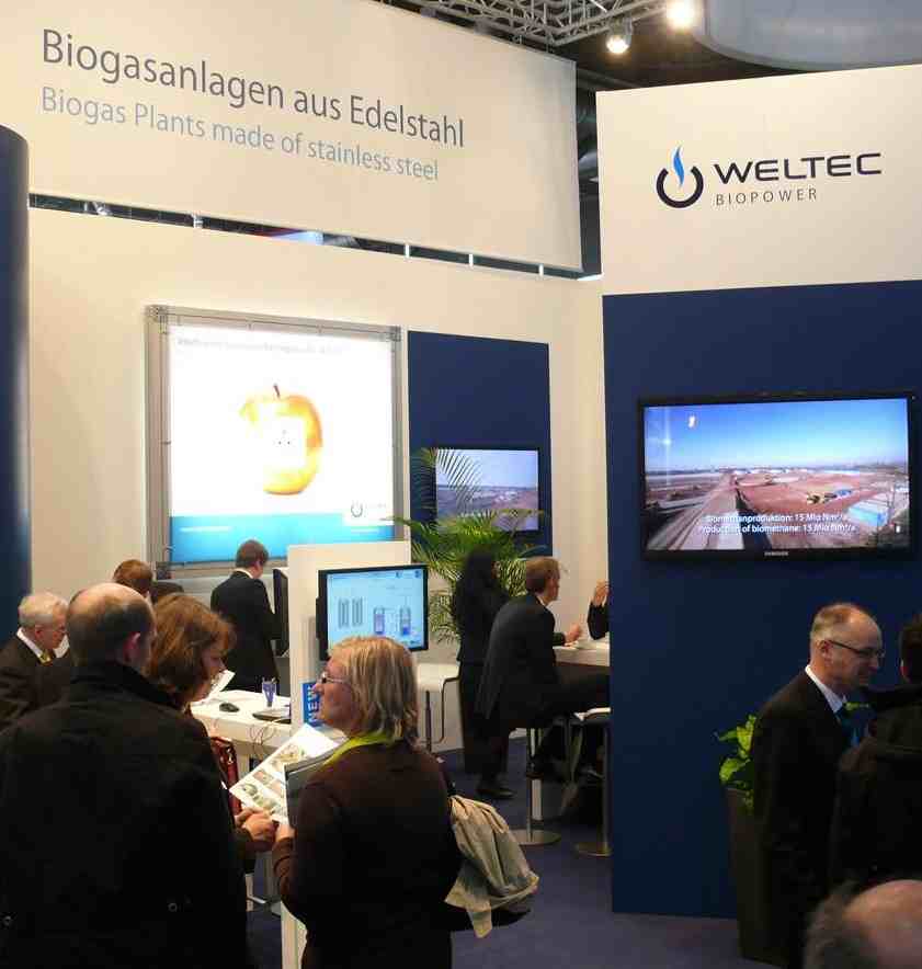 WELTEC BIOPOWER auf der Hannover Messe