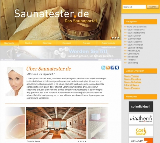 Frischer Wind bei Saunatester.de