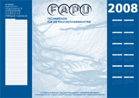 Schreibtischunterlage (50-Blatt-Block) der Kunststofffachzeitschrift 'FAPU' Schreibtischunterlage (50-Blatt-Block) der Kunststofffachzeitschrift 'FAPU'